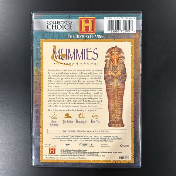 Mummies and The Wonders of Ancient Egypt - DVD Set - Picture 2 of 6